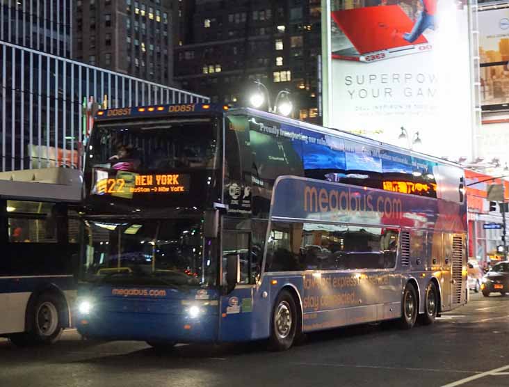 Megabus USA Van Hool Astromega DD851